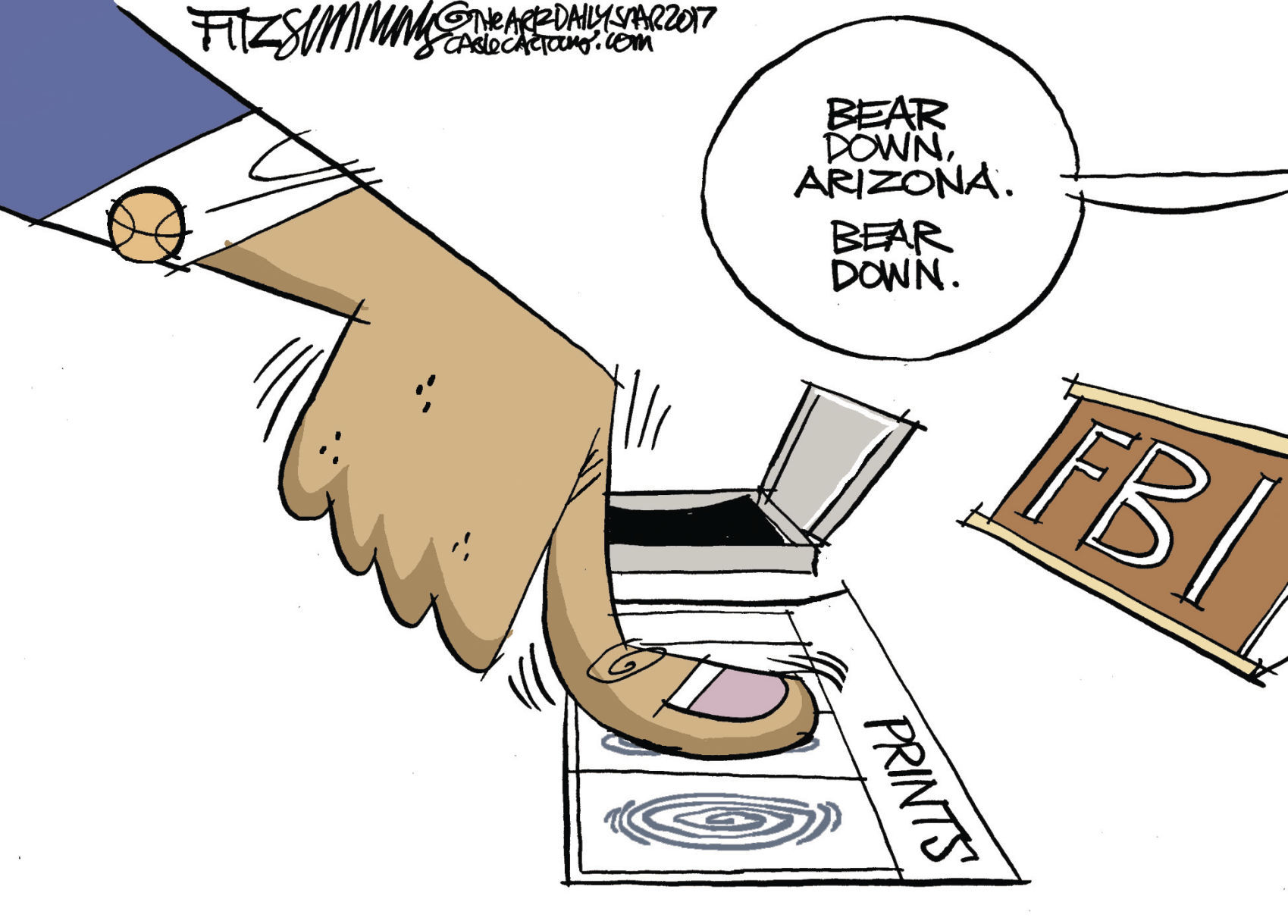 Daily Fitz Cartoon: UA